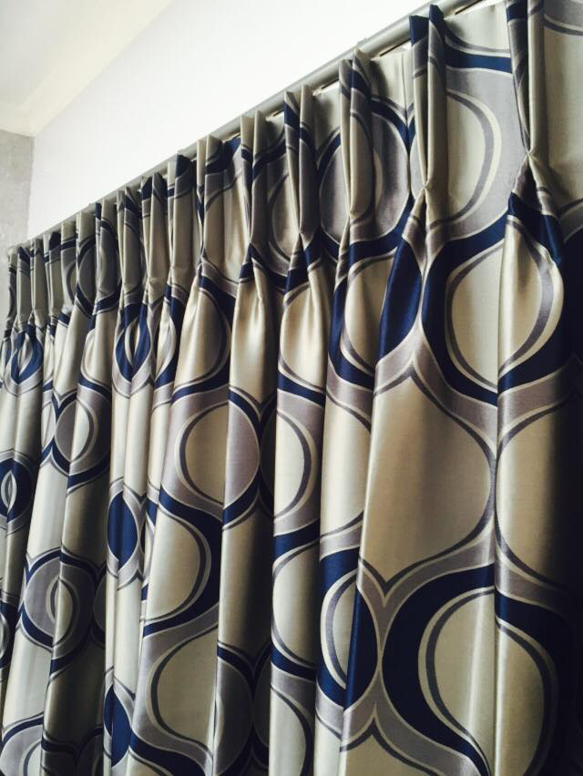 Pinch Pleat Curtains on Metropole